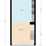 plattegrond, Maria van Reigersberchstraat 3, Rotterdam